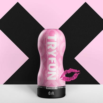 TRYFUN LITTLE PEACH Male Masturbator Cup (Chubby-hipped Type)