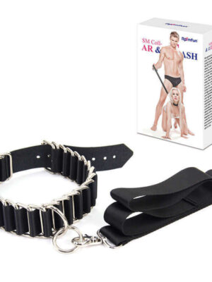Roomfun Leather Bondage Sex Collar
