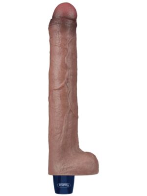 10.5" REAL SOFTEE Rechargeable Silicone Vibrating Dildo