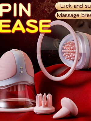 AAV Tongue Licking Sucking Massager Vibrator Perfect Couple Sex Toy