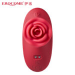 Erocome Tapping rose clitoral vibrator Feamale Massager
