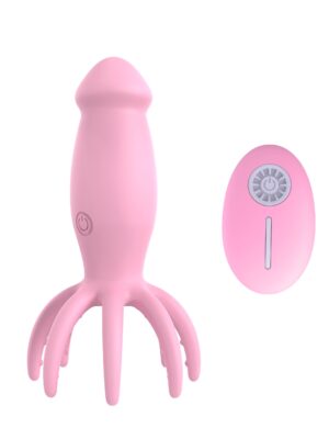Small Octopus remote jump egg vibrator 10 frequency vibration for women