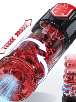 Rotating Blow job Machine with 5 Powerful Sucking & Licking Modes