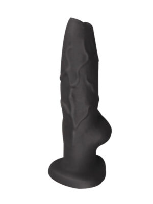 Yunman Pure Black Wolf Shaped Dildo