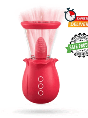 Kanaix 2 in 1 Multiple Stimulation Upgrade Rose Vibrator