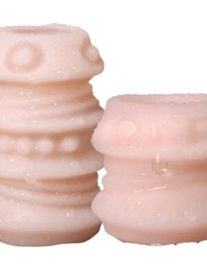 DMM 2pcs/set Cock Ring Delay Reusable Penis Sleeve