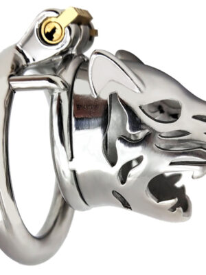 FRRK H110 Leopard design chastity cock cages