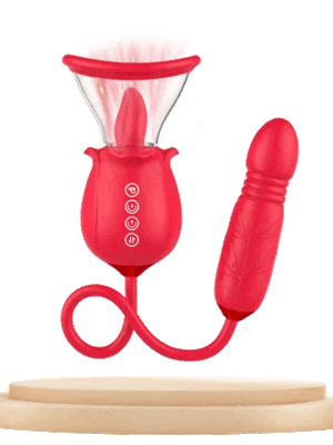 KKCAT 3 in 1 Upgrade Rose Stimulator to Hit all Hot Spots