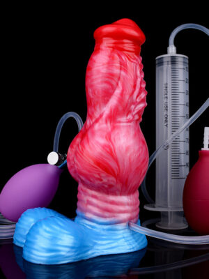 5251Silicone Horse inflating Dildo
