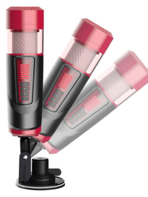 Dibe Tyrannosaurus automatic hand free telescopic rotating male masturbation cup