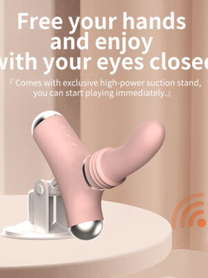 2024 New arrival ROOMFUN Strong Shock Heated Vibrators with APP control  Sexy Rotating Masturbator for women