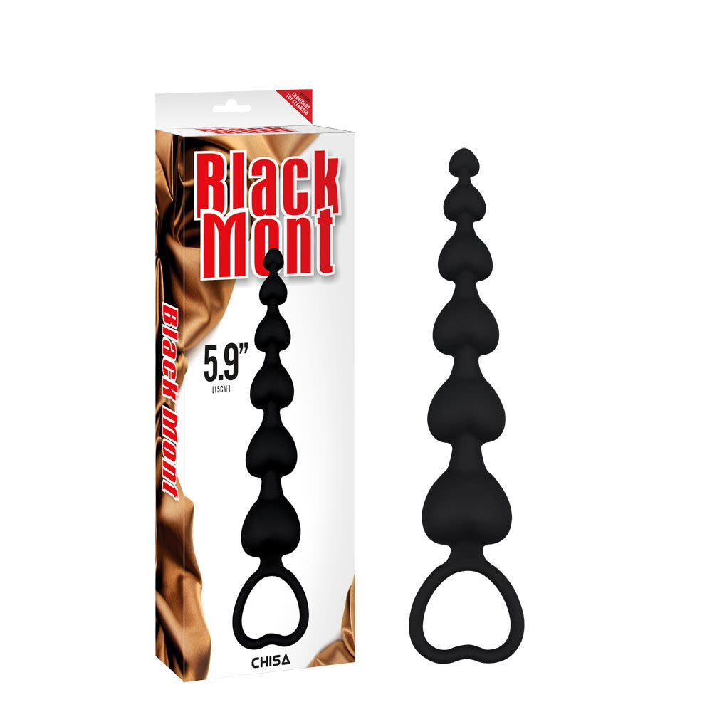 Black Mont Elite Lover’s Beads Anal Bead