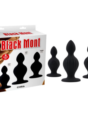 Black Mont Ripples Anal Trainer Kit