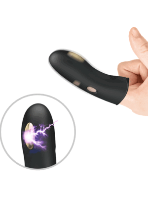 PRETTY LOVE Electric Shock Clitoris Stimulate Finger Vibrator