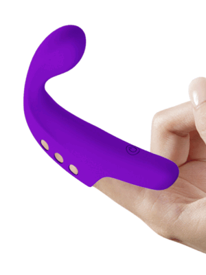 PRETTY LOVE 10 Frequency vibration Couple Finger Vibrator
