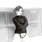 Black emperor SM fun leather forced binding clothing