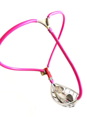 Black Emperor Invisible Hollow Out BDSM Male Chastity Belt