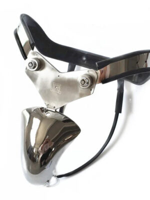 Black Emperor SM Metal Male Chastity Belt Cock Cage