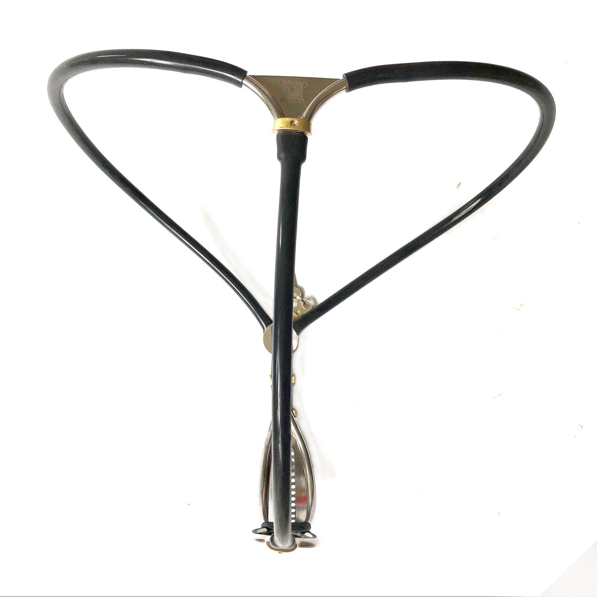 Black Emperor Y-Type Female Chastity Trousers Stainless Steel Stealth Chastity Belt - Image 4