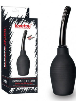 Bondage Fetish Deluxe Douche with squeezable bulb