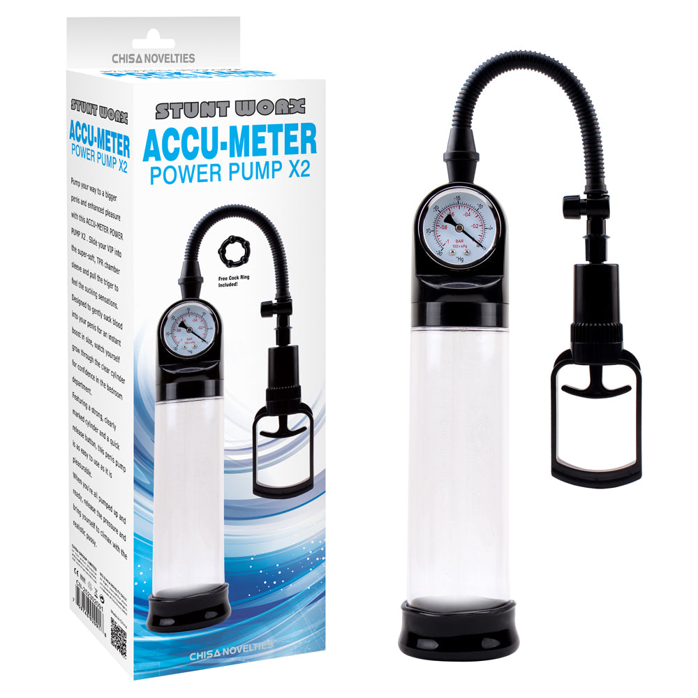 Accu Meter Power Pump X2 for man
