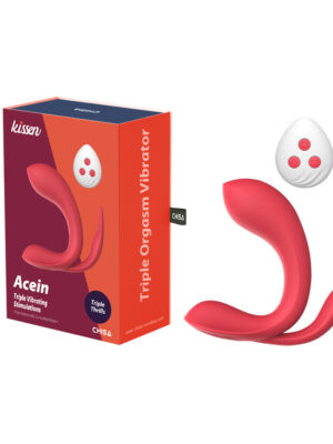 2024 Kissen Acein Clitoral G Spot Anal Stimulation remote controlled panty vibrator