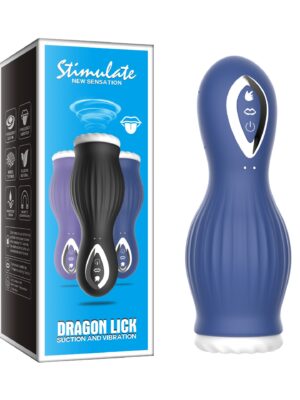 MY Dragon lick suction and vibration male penis masturbator
