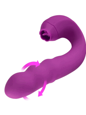 LEBEI G Spot Vibrator With Rotating Head & Tongue Vibrator