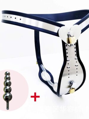 Black Emperor Heart-shaped Adjustable 2.0 Generation Male Chastity Belt