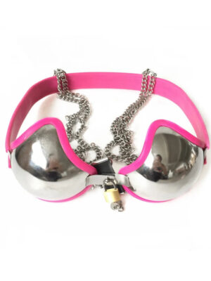 Black emperor female chastity belt bdsm chastity bra