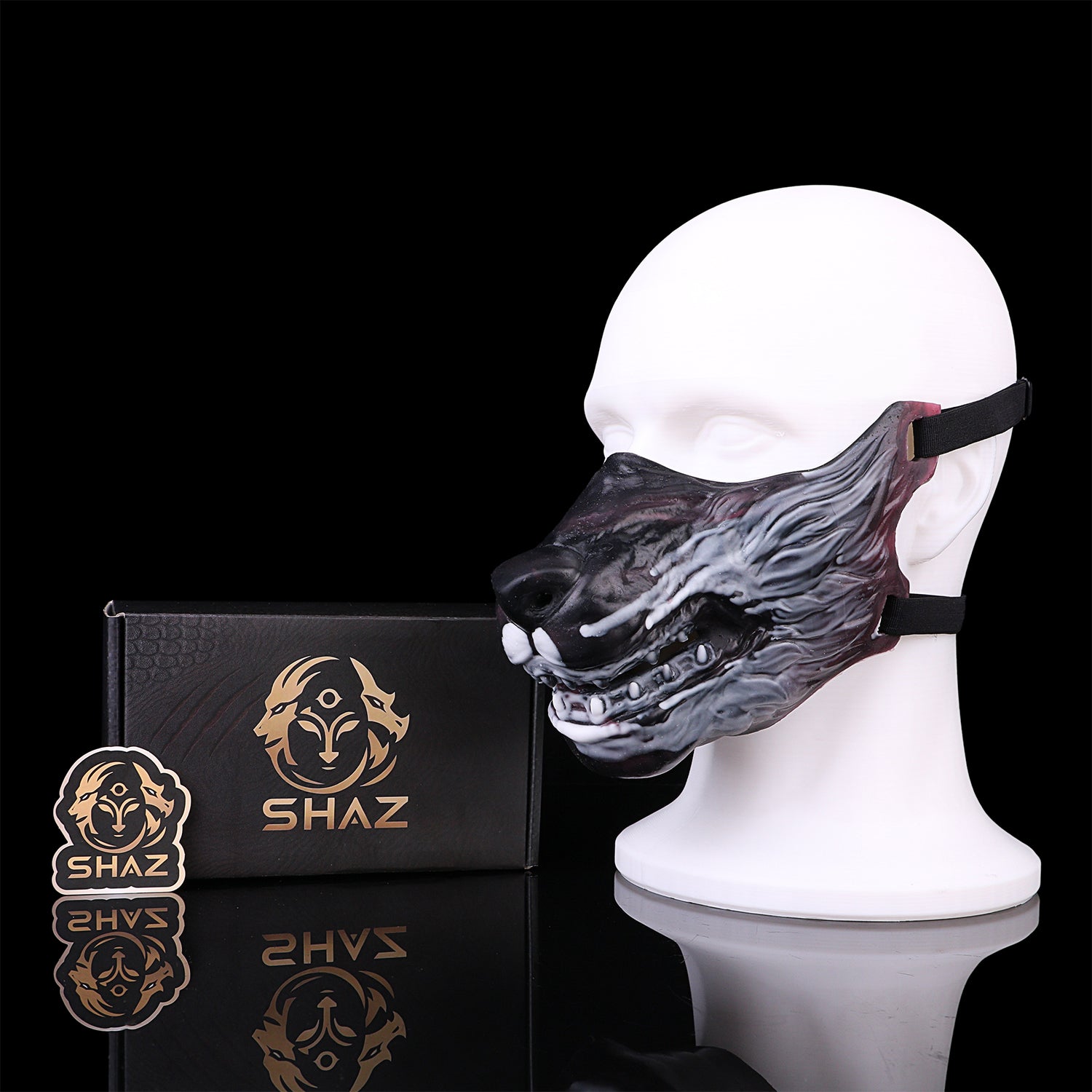 Fantasy Monster Silicone Bondage Masks – Couples Strap-On Teasing BDSM Toys