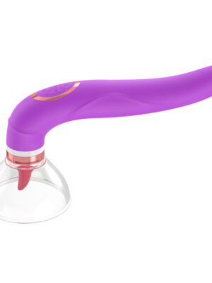 Licking+sucking shake simulate 10 frequency 10 modes female sex vibrator