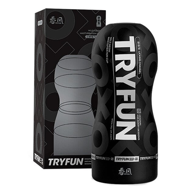 TRYFUN LITTLE PUSSY CAT Male Masturbation Cup (Licking Type)