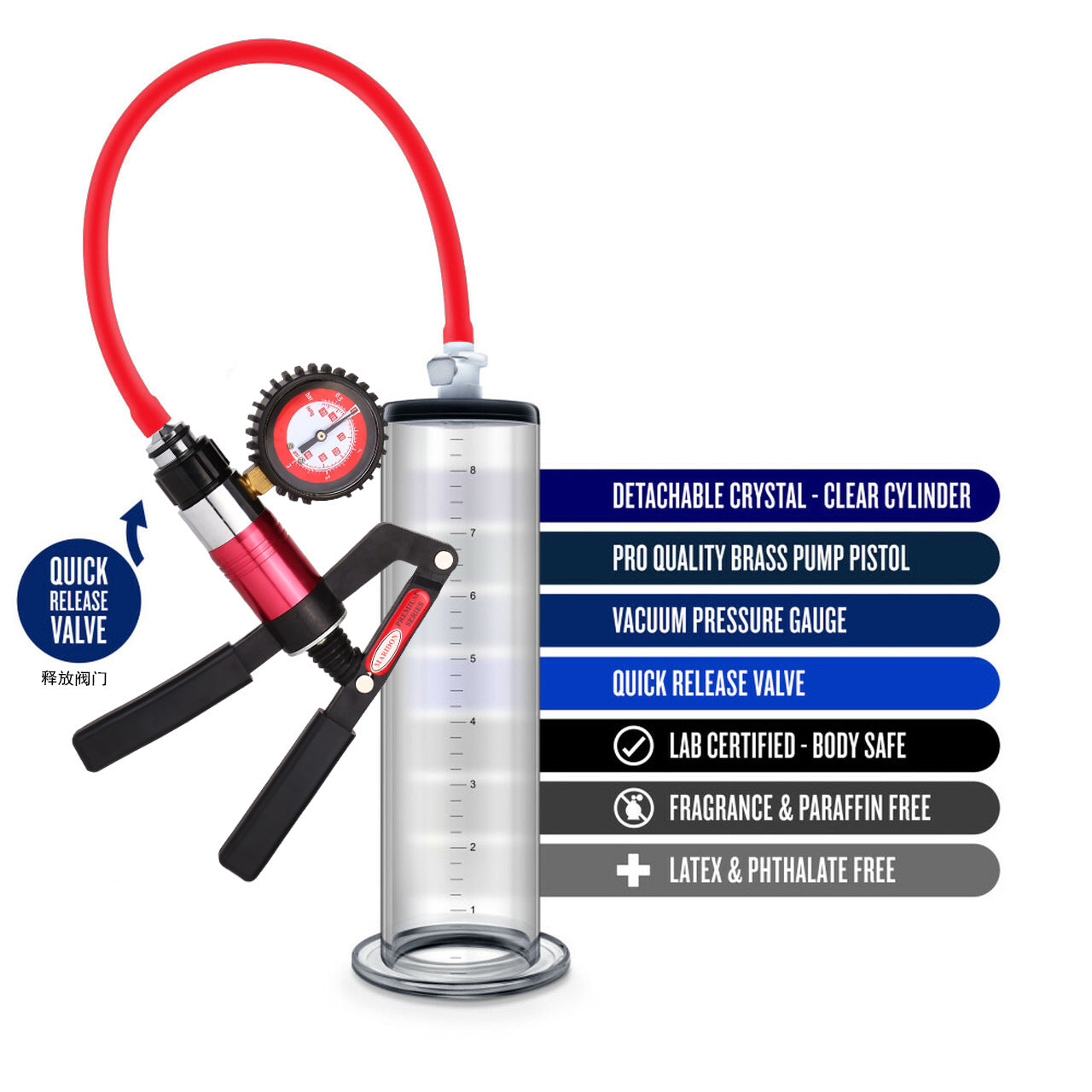 Male metal exercise Enlargement Penis Pumps