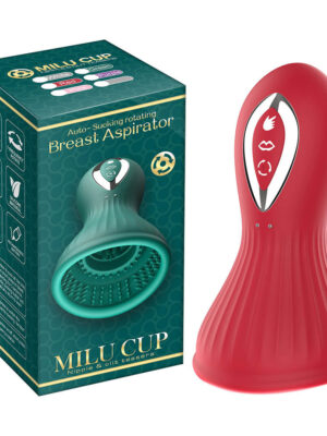 Milu cup Nipple G clit teasers auto-sucking rotating Breast aspirator