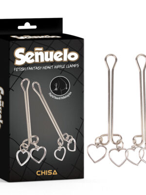Senuelo Fetish Fantasy Heart Nipple Clamps