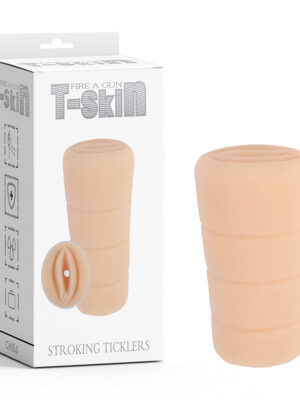 T-Skin Stroking Ticklers Pocket Pussy
