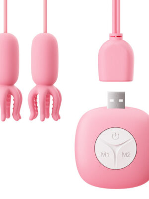 ROSELEX Octopus Nipple Clip Vibrator