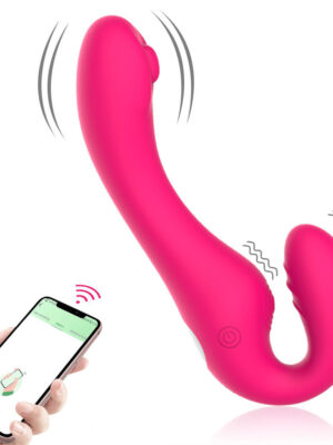 Roma-S Flapping strapless strap-on vbrator