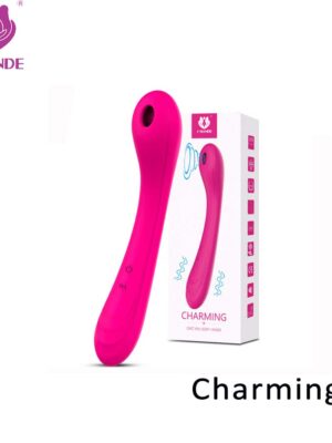 S-hande Charming S247 G-Spot Sucker Clitoris Stimulator Dildo Vibrator