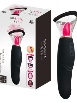 A-ONE SU SHITA Suction lick tongue type Massager for women
