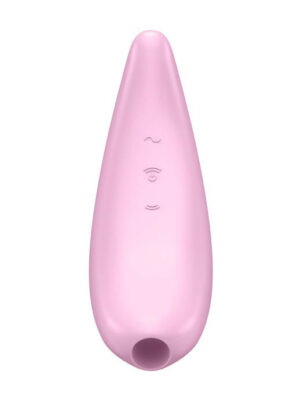 Satisfyer Curvy 3+ Clitoris Stimulating Vibrator Clitoral Sucking Connect App