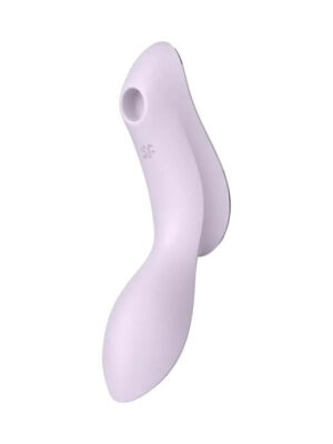 Satisfyer Curvy Trinity 2 clitoris and the G-spot stimulating Air Pulse Vibrator