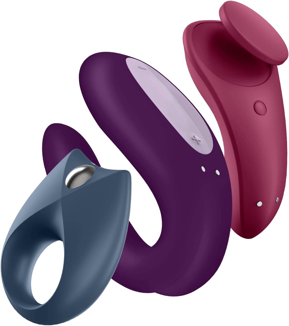 Satisfyer Partner Box 3 Double Joy Couple’s Vibrator Royal One Cock Ring Sexy Secret Panty Vibrator App