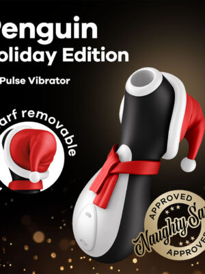 Satisfyer Penguin Holiday Edition Pressure Wave Stimulator