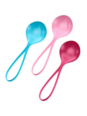 Satisfyer Strengthening Balls Training Set Kegel ball Exercise Weights Ben Wa Balls for beginers