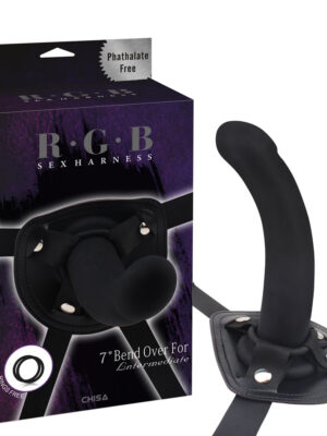 R.G.B Bend Over For Intermediate Strap-on Harness Dildo