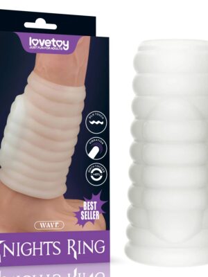 Vibrating Wave Knights Ring - Add 45% Girth