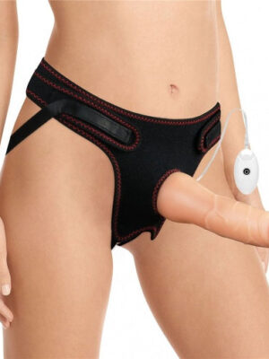 7.5" Vibro Easy Strap on dildo Sets