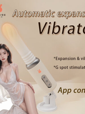 WOWYES App Controlled Handsfree Dildo Machine female vibrator